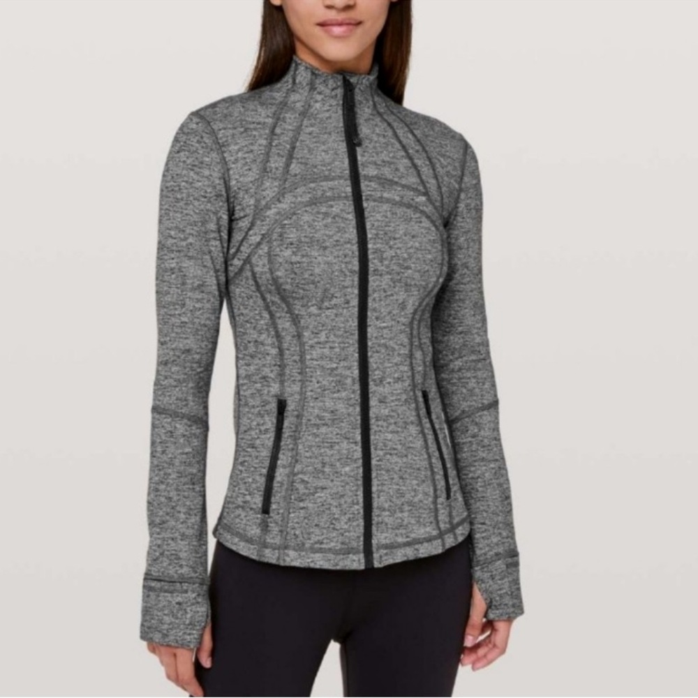 Lululemon Athletica Heathered Gray Utility Jacket